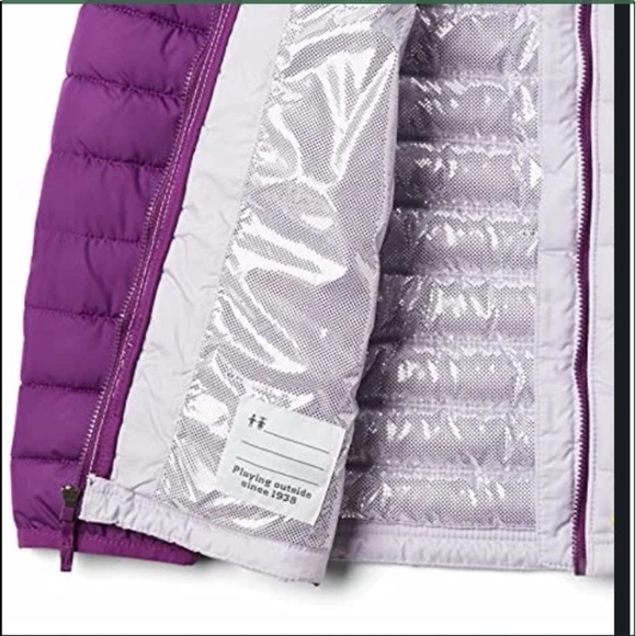 Columbia NWT Girl's Powder Lite Jacket XL snow ski snowboard winter Gorpcore - Picture 4 of 13